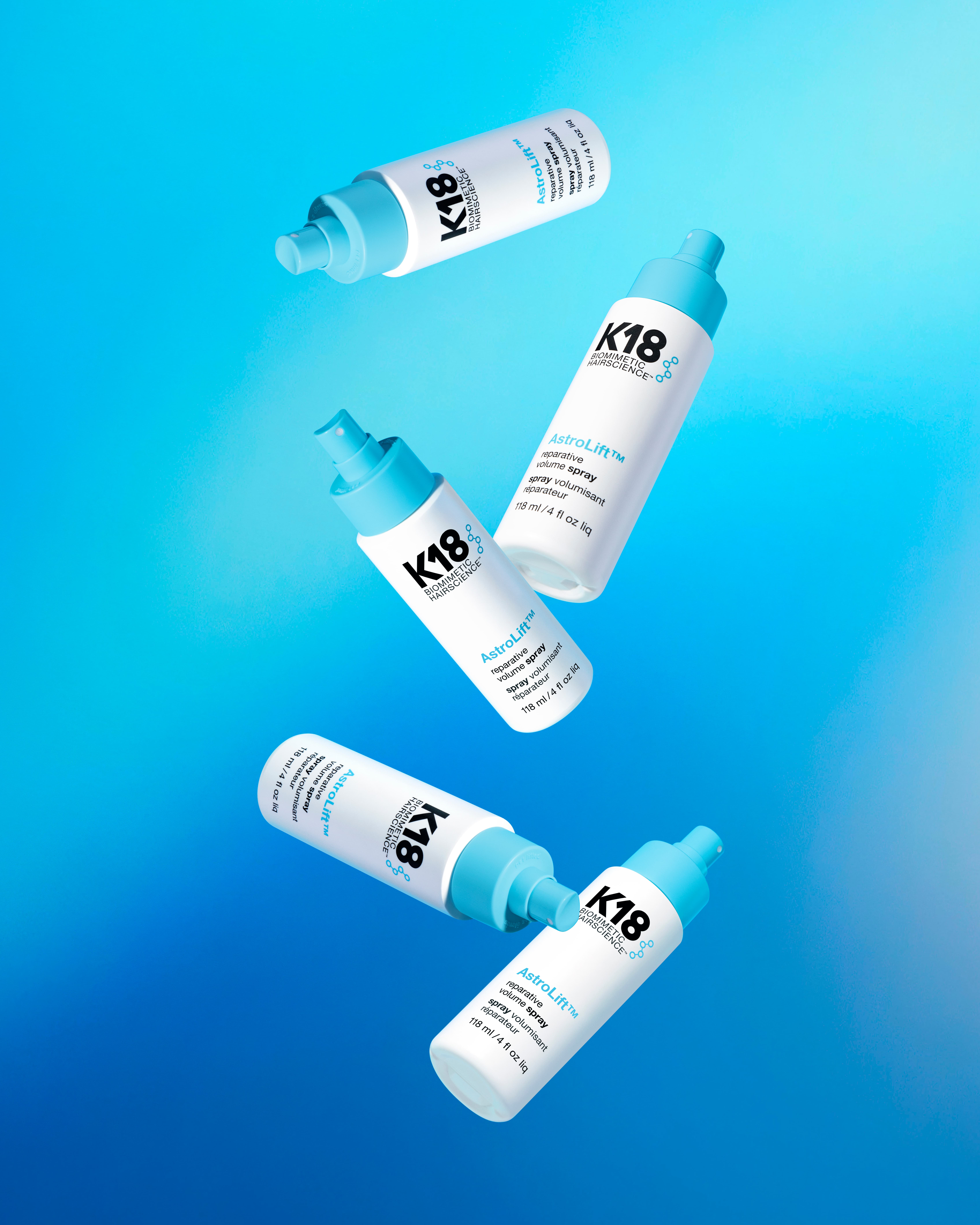 Tuotekuva: K18 AstroLift™ korjaava volyymisuihke